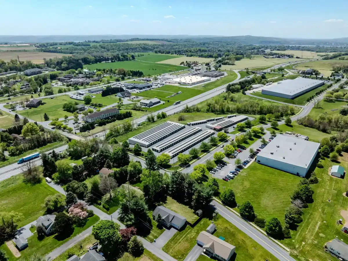 Ariel View KO Storage of Columbia, Pennsylvania